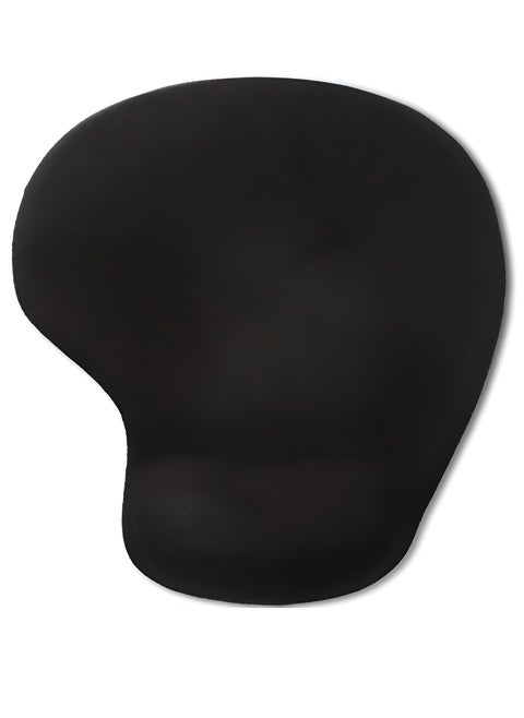 Zero Mouse Pad with Gel Support for Hand Comfort – Ergonomic Design and High Precision – Ideal for Extended Use – Provides High Precision Mouse Movement – Black