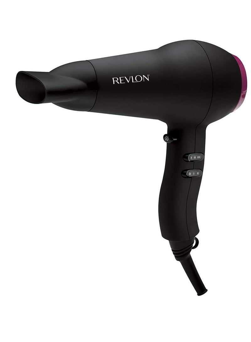 ريفلون مجفف الشعر ريفلون RVDR5823 ARB1 سريع وخفيف، 2000 واط، أسود - Image 1