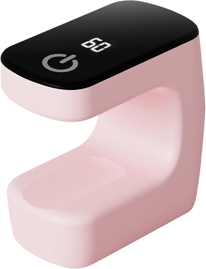 Pink Portable UV LED Nail Lamp Fast Curing Gel Dryer For Salon Home Travel - Image 1
