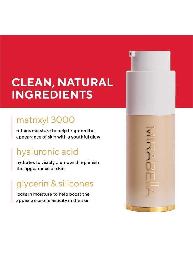 Mirabella Invincible For All HD Liquid Foundation - Anti-Aging Full Coverage Liquid Face Makeup - Moisturizing, Hydrating & Lightweight Foundation for All Skin Types (Light L90) - Image 5