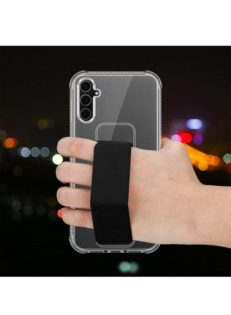 Techie غطاء حماية مغناطيسي مضاد للصدمات مع مقبض يد قابل للطي لجهاز سامسونج جالاكسي A56 5G - أسود - Image 5