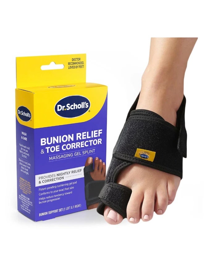 general Dr.scholls Bunion Relief and Toe Corrector 1 pair