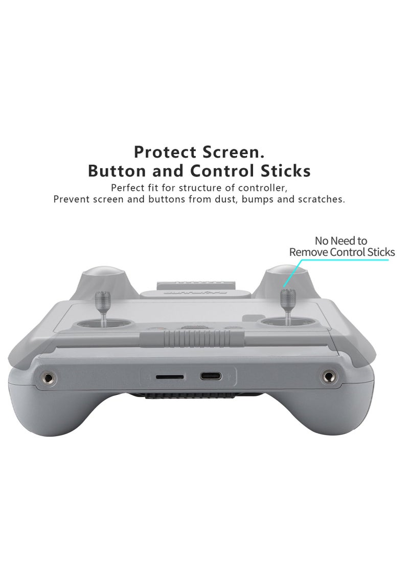 Excefore - RC 2 Controller Sun Hood Cover for DJI Air 3 Fly More Combo, DJI RC 2 Joysticks Protector for DJI Ari 3 Accessories, Dji Air 3 Drone Controller Screen Protection, DJI Air 3 Accessories, Grey - Image 1