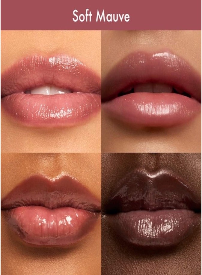 Summer Fridays Dream Lip Oil - Hydrating Translucent Lip Gloss, Mauve 4.5ml - Image 3