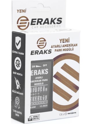 Eraks Car Accesories Adjustable American Parking Module 24 Volt 2 Outlets  - Image 5