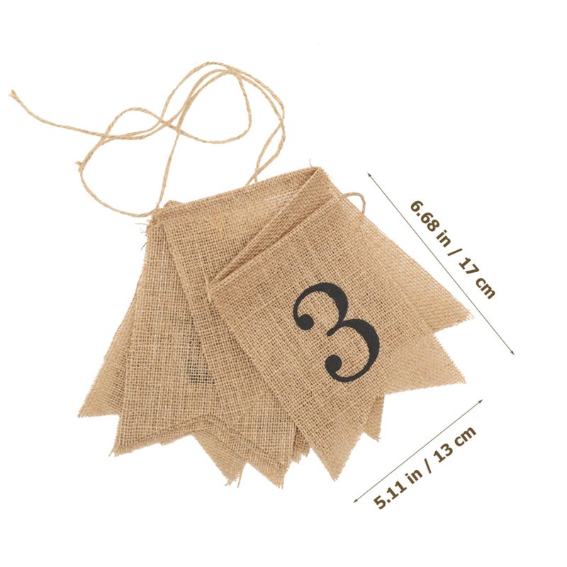 Graduation Banner Burlap Wall Decor For Home And Party Celebration - Image 3