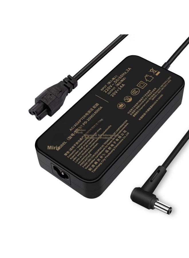 Mryc Mechanical Revolution 280w 20v14a Aurora X/pro, World-beating, Jiaolong 5/7/16k Computer Charger, Yueshi Yilong Titanium Tantalum Plus Laptop Power Adapter Cable - Image 2