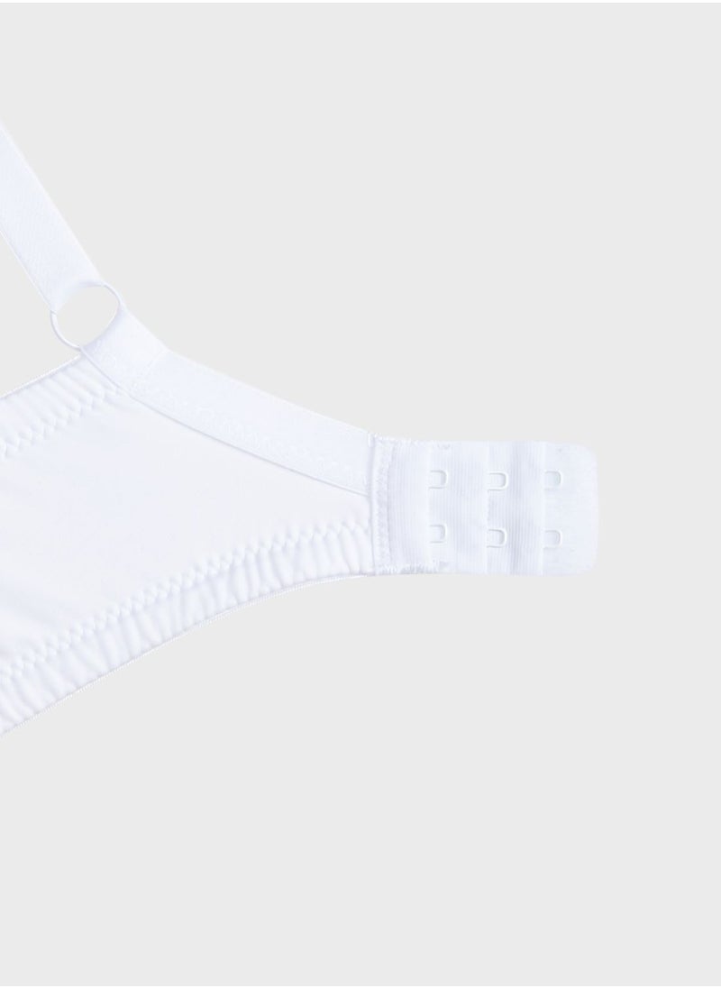 Ivory Rose - Knitted T-Shirt Bra - Image 1