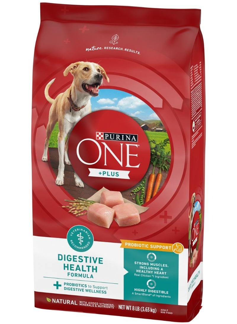 Purina ONE One Plus Digestive Health Formula Dry Dry Dog Food 3.63kg  - Image 3