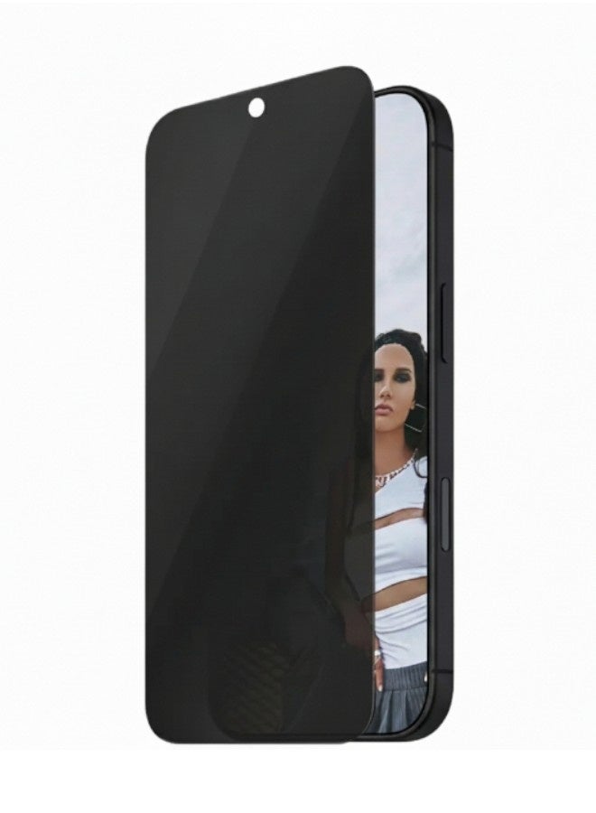 واقي شاشة مضاد للتجسس لـ آيفون 14 برو ماكس (iPhone 14 Pro Max) مضاد للتجسس لحماية الخصوصية (لقافة), حماية قصوى للشاشة من الخدوش والكسر - Image 1