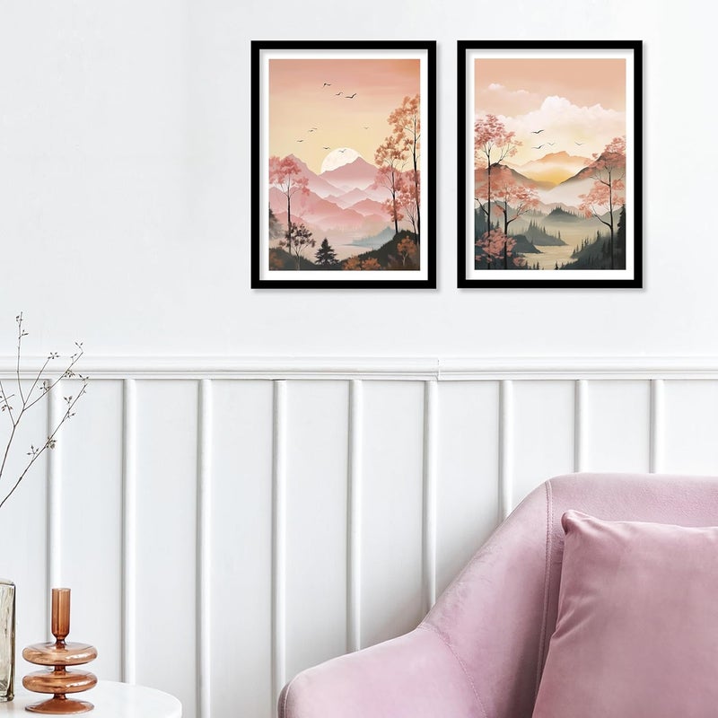 ARTELLY Wall Painting for Living Room Bedroom HomeWall Decoration Framed Posters Wall Art Frames For Office Wall Decor Scenery Paintings Medium Modern Art 10 - Image 4