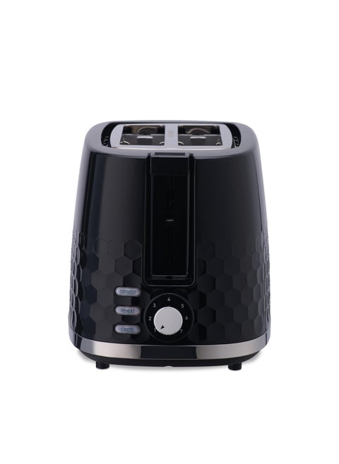 Morphy Richards Hive Series Pop Up Toaster With 2 Slice Glossy Black 850 Watts