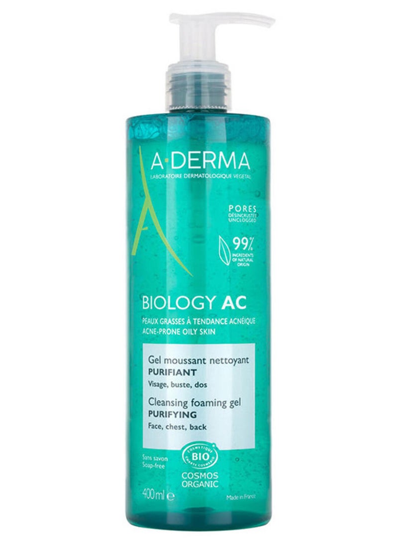 جل رغوي منظف للبشرة من بايولوجي ايه سي - 400 مل