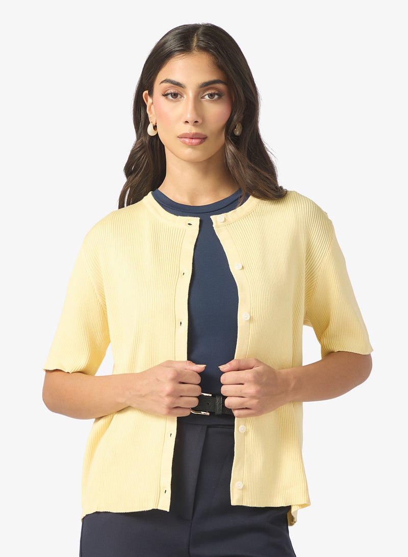 ELLA Melange Cardigan - Image 1