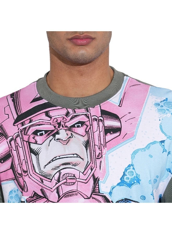 Being Human Mens Grey Round Neck Long Sleeve Sweatshirt - Image 4