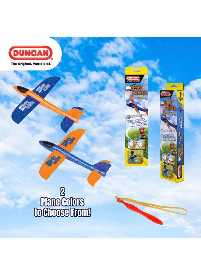 Duncan X-14 Glider - Orange with Blue Wings - Image 3