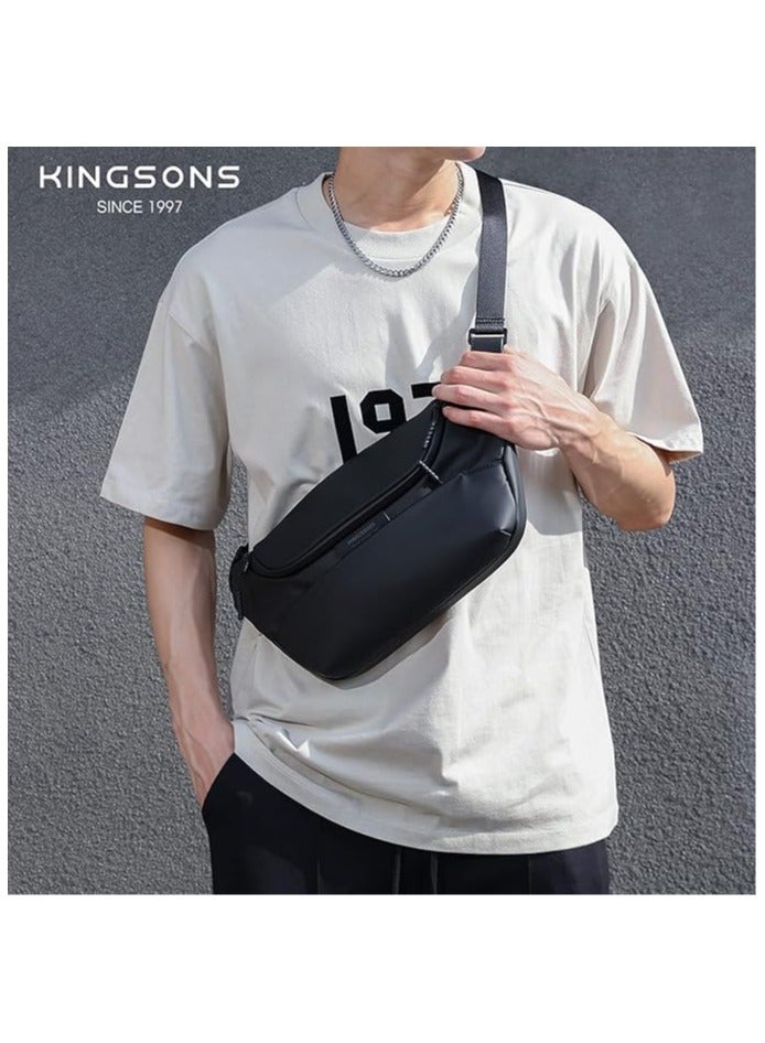 KINGSONS Kingsons Sling Bag Flexibility Hiking Tech Sling Bag - KS3266W  - Image 2
