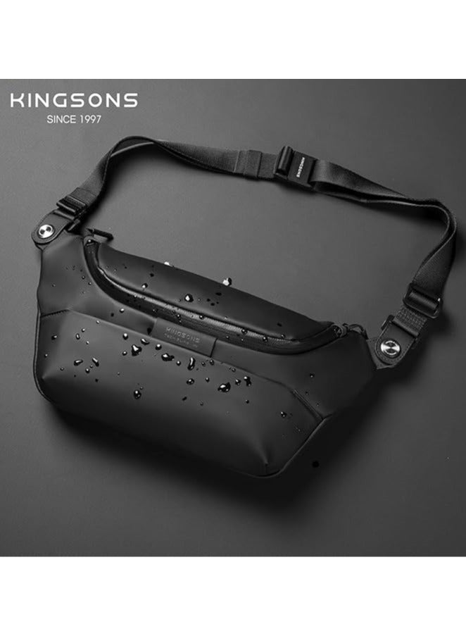 KINGSONS Kingsons Sling Bag Flexibility Hiking Tech Sling Bag - KS3266W  - Image 4