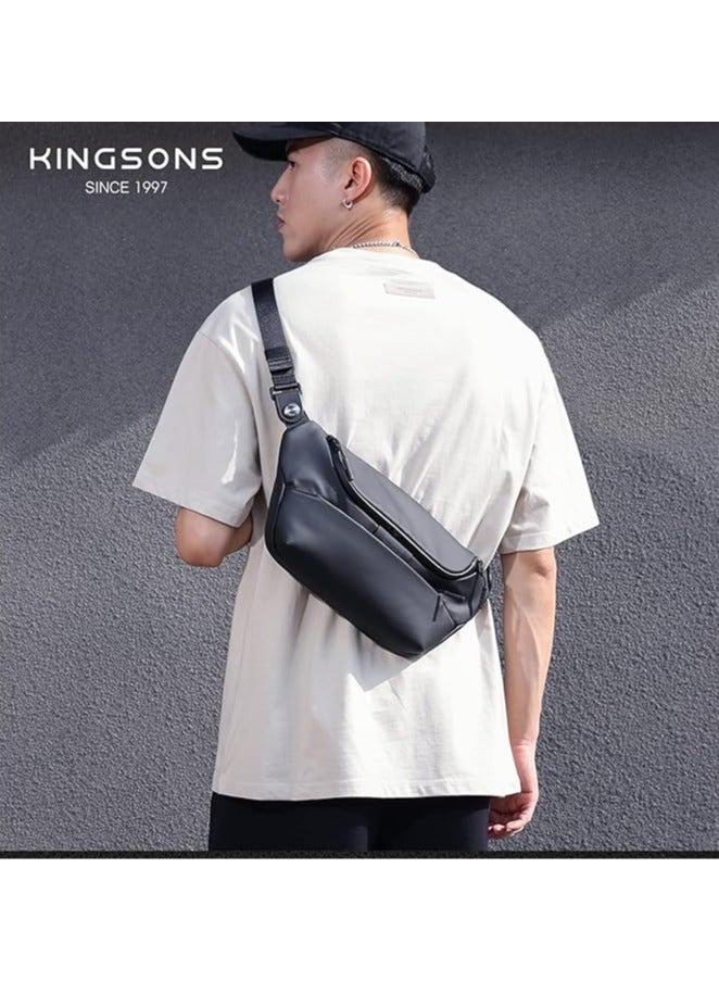 KINGSONS Kingsons Sling Bag Flexibility Hiking Tech Sling Bag - KS3266W  - Image 5
