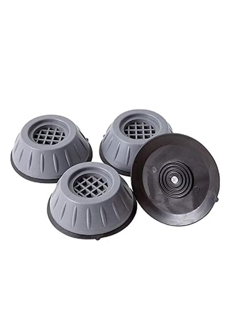 Generic 4 Pcs Universal Washing Machine Stand Base, Anti-Vibration Pads for Washer, Fridge, Furniture. - Image 1
