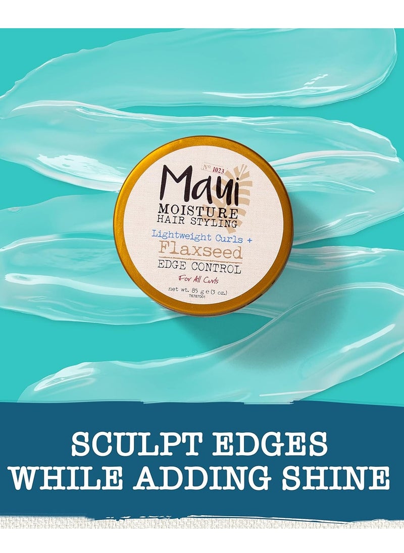 MAUI MOISTURE Lightweight Curls + Flaxseed Edge Control Hair Gel 85g  - Image 3