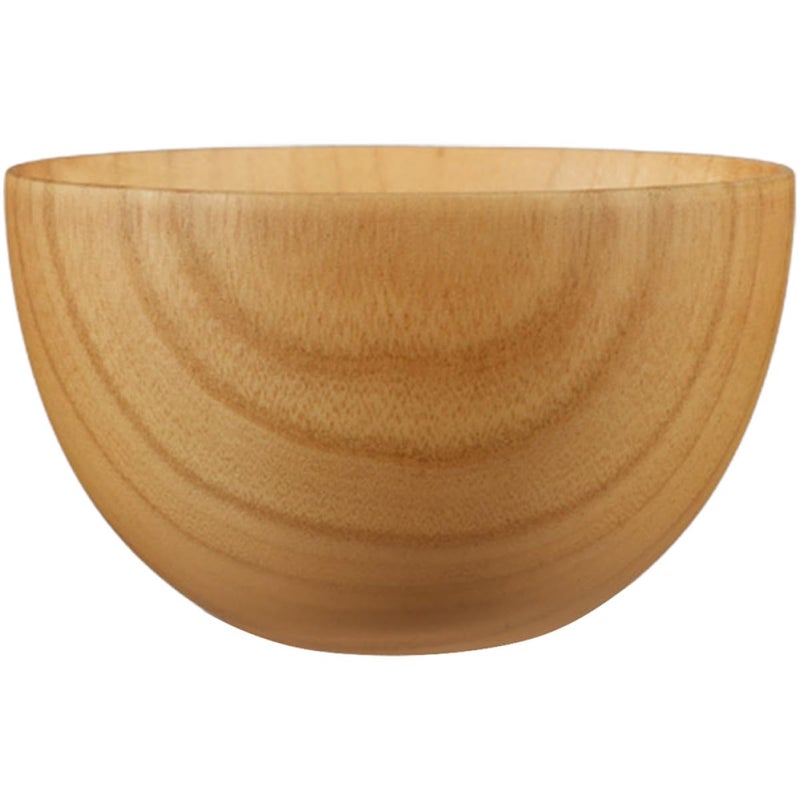 Jujube Wood Ramen Bowl Japanese Style Soup Salad Bowl for Home Restaurant Use - Image 2