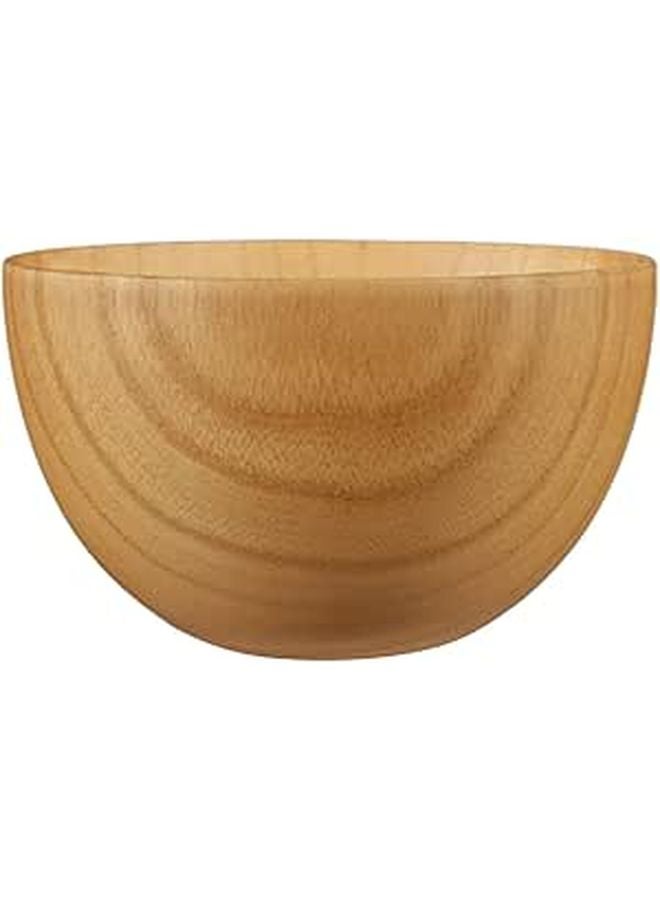 Jujube Wood Ramen Bowl Japanese Style Soup Salad Bowl for Home Restaurant Use - Image 1