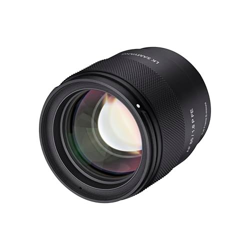 Samyang AF 85mm F1.8 P FE Mount Full Frame Lens for E-Mount Cameras, Weather Sealed & Light Weight, Prima Lens - Image 1