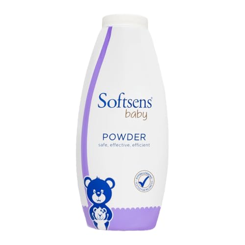 Softsens Baby Powder|Enriched with Patchouli & Olive|Soothes & Moisturises Baby’s Skin|Mild,Dermatologically Tested,Hypoallergenic & Paraben-Free|400g - Image 1