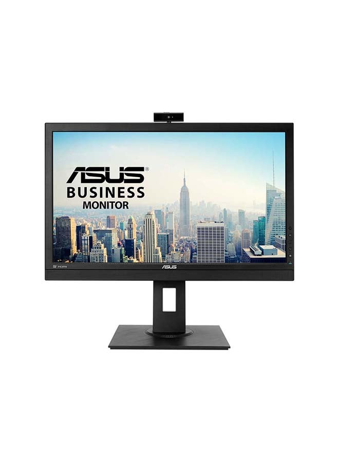 أسوس شاشة مؤتمرات الفيديو BE24DQLB مقاس 238 بوصة FHD IPS، معدل تحديث 60 هرتز، وقت استجابة 5 مللي ثانية، كاميرا ويب عالية الدقة بالكامل، مجموعة ميكروفون، مكبرات صوت ستيريو، مجموعة تثبيت الكمبيوتر الشخصي الصغير - Image 1