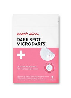 Peach Slices Dark Spot Microdarts ; For Dark Spots Postblemish Redness & Hyperpigmentation ; Selfdissolving ; Niacinamide Vitamin C Hyaluronic Acid And Cica ; Vegan ; Cruelty Free ; 9 Patches  - Image 2