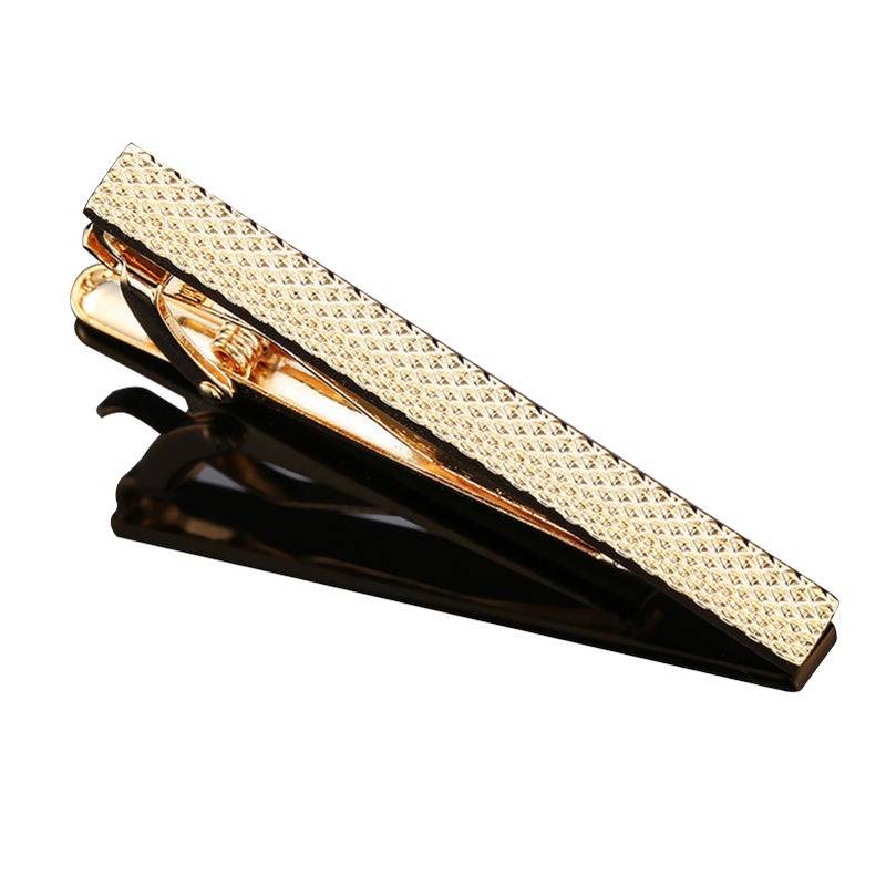 Fashion Business Men's Tie Clip Simple Electroplating Polishing Non-allergic Collar Clip Suit Tie Accessories - Image 1