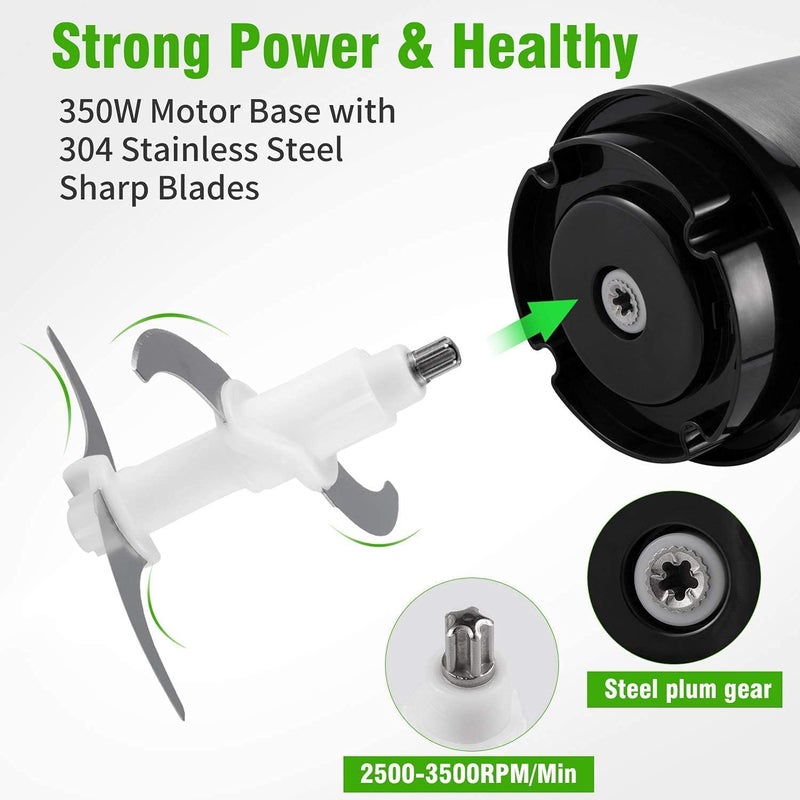 Gokich Gokich Stainless Steel Electric Meat Mixer Grinders with Bowl for Heavy Kitchen Food Chopper Mixer Meat Vegetables1 pcs  - Image 5