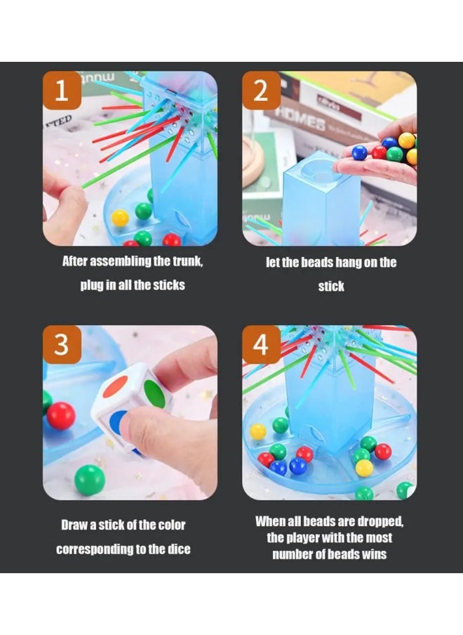 null - Pull Sticks Game Kerplunk Classic Kids Game With Beads Sticks And Game Unit Stick Games Helps To Build Close Interaction - Image 1
