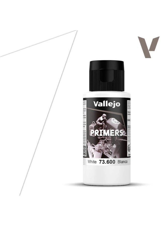 فاليجو برايمر سطحي أبيض 18 مل - طبقة أساسية من البولي يوريثين الأكريليكي للمنمنمات والنماذج والرسم المصغر