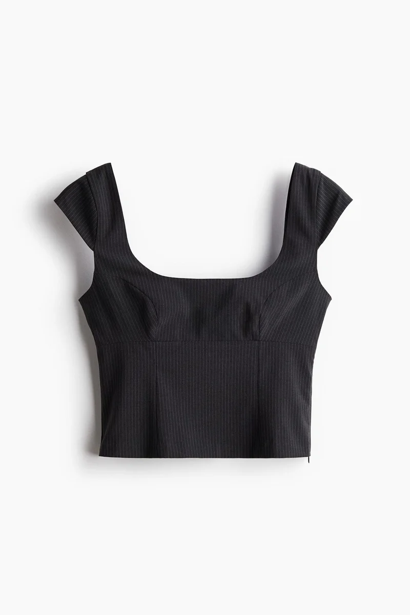H&M Cap-sleeved top
