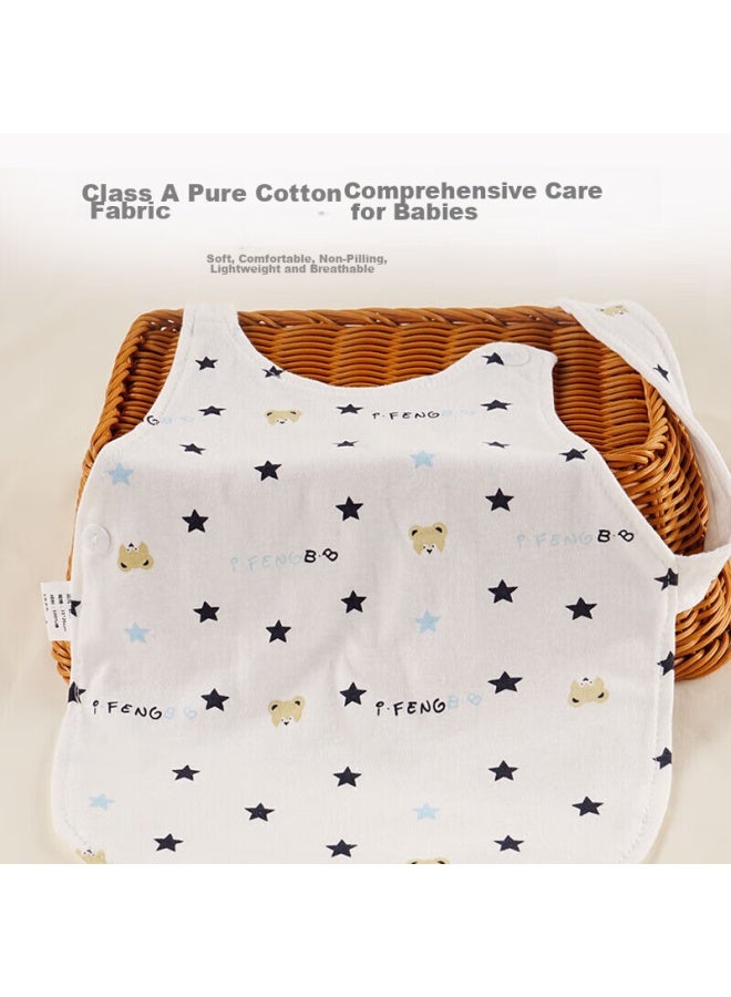9i9 Baby Belly Band, Pure Cotton, Protects Belly, Infant Waist Wrap, Newborn Swaddle, Umbilical Cord Protector, Adjustable For Sleeping, A60 Bear - Image 1