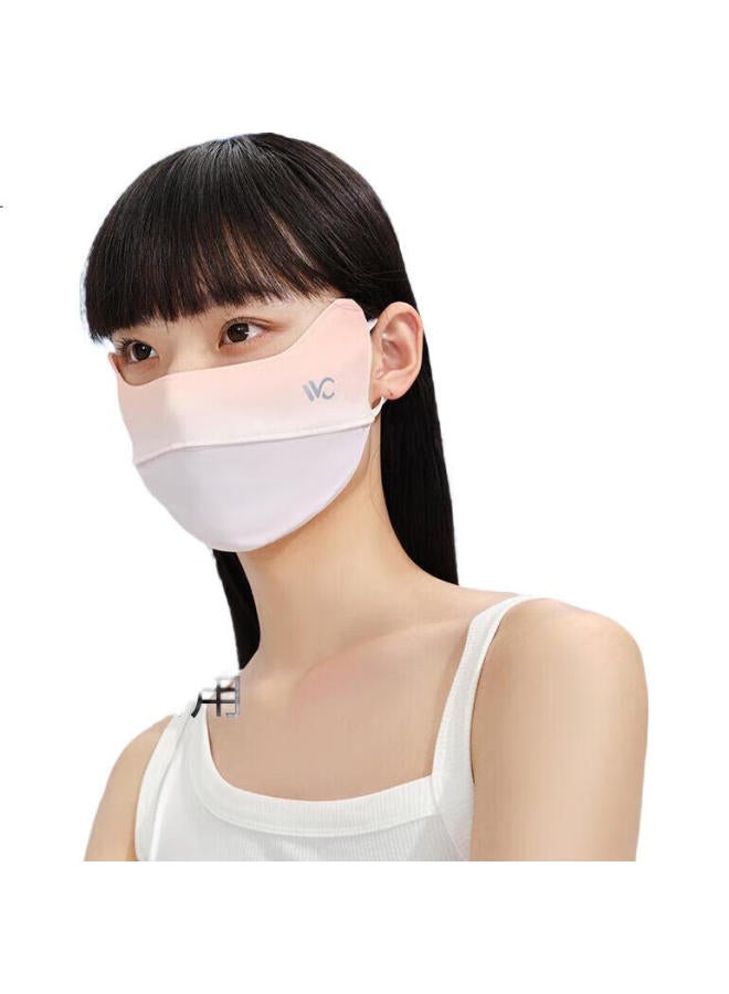 Vvc Cheng Yi Recommended Sunscreen Mask Women Thin Sunshade Blush Face Mask Outdoor Uv Protection Face Mask Vitality Orange - Image 2