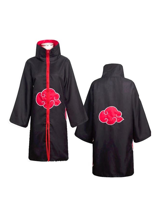Akatsuki Cloak Sasuke Cosplay Costume M - Image 3