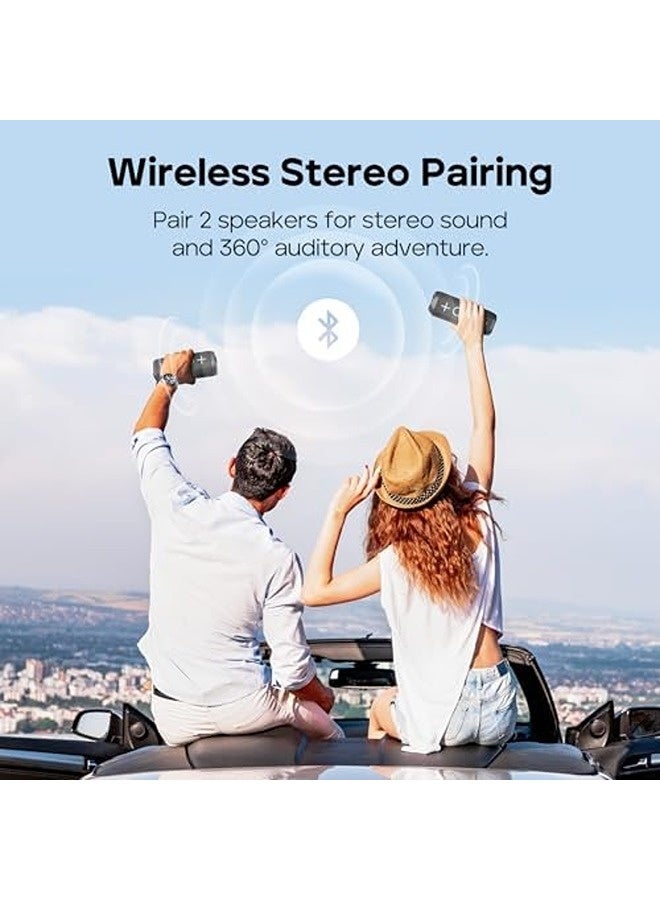 تريبيت سماعة بلوتوث StormBox 2 | صوت محيطي 360° بقدرة 34 واط، تقنية XBass، تشغيل حتى 24 ساعة، مقاومة للماء بمعيار IPX7، بلوتوث 5.3، دعم الاقتران بتقنية TWS - Image 3