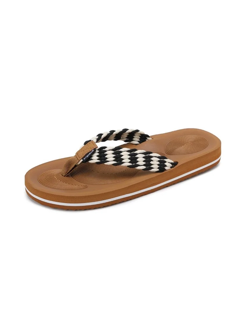 Women's Summer Comfort Flip Flops - Stylish Thong Sandals with Non-Slip Rubber Sole for Beach, Walking & Daily Outings