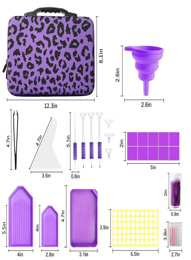 ZORETCO Diamond Painting Storage Box, 60 Slots Bead Storage Containers with Tools Kit for Diamond Art Accessories Craft Jewelry Beads Organizer - Image 2