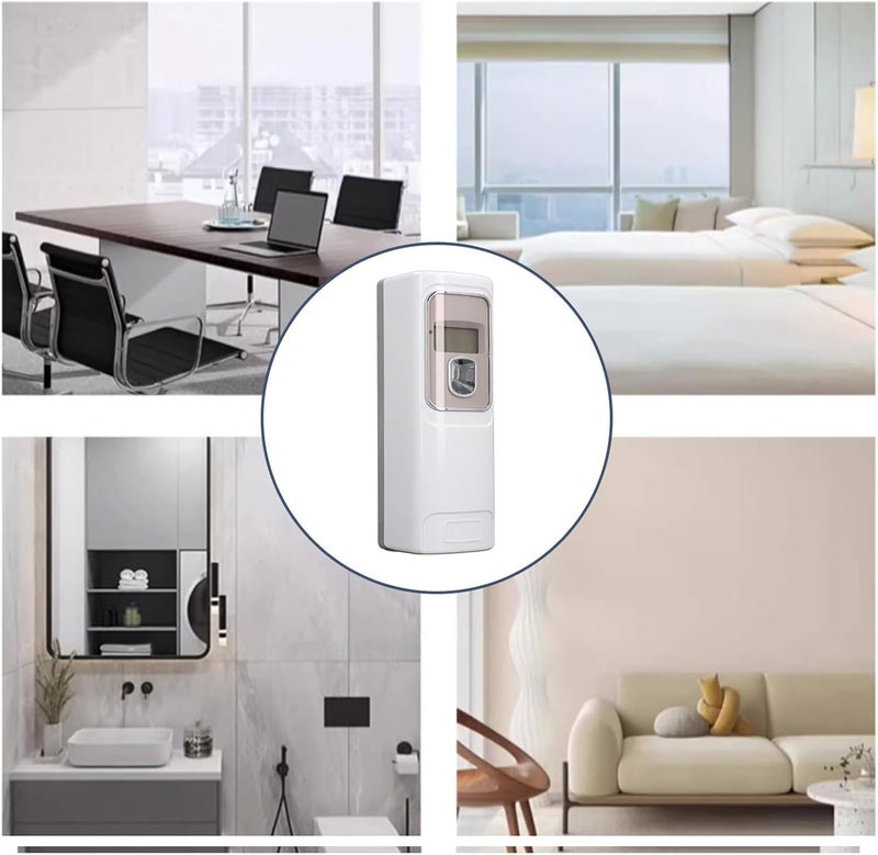 Dpofirs Automatic Air Freshener Spray Dispenser, Portable Diffuser, Wall Mounted Standing Automatic Fragrance Machine, Auto Air Fresheners Spray, for Home Bedroom Hotel - Image 2