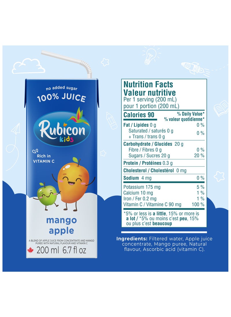 Rubicon Kids Mango Apple Juice Pack  - Image 2