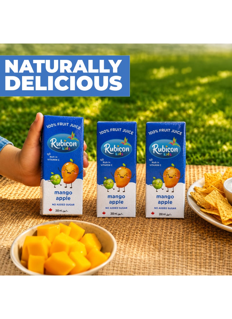 Rubicon Kids Mango Apple Fruit Juice, With Vitamin C, No Added Sugar - Image 5