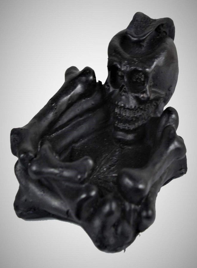 Inara Creation® Skull Ashtray - Black - Image 1