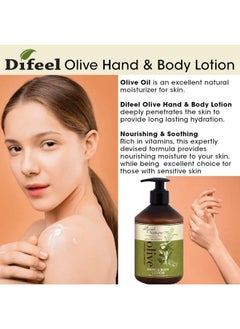 difeel Olive Oil Hand And Body Lotion 16.9 Ounce  - Image 3