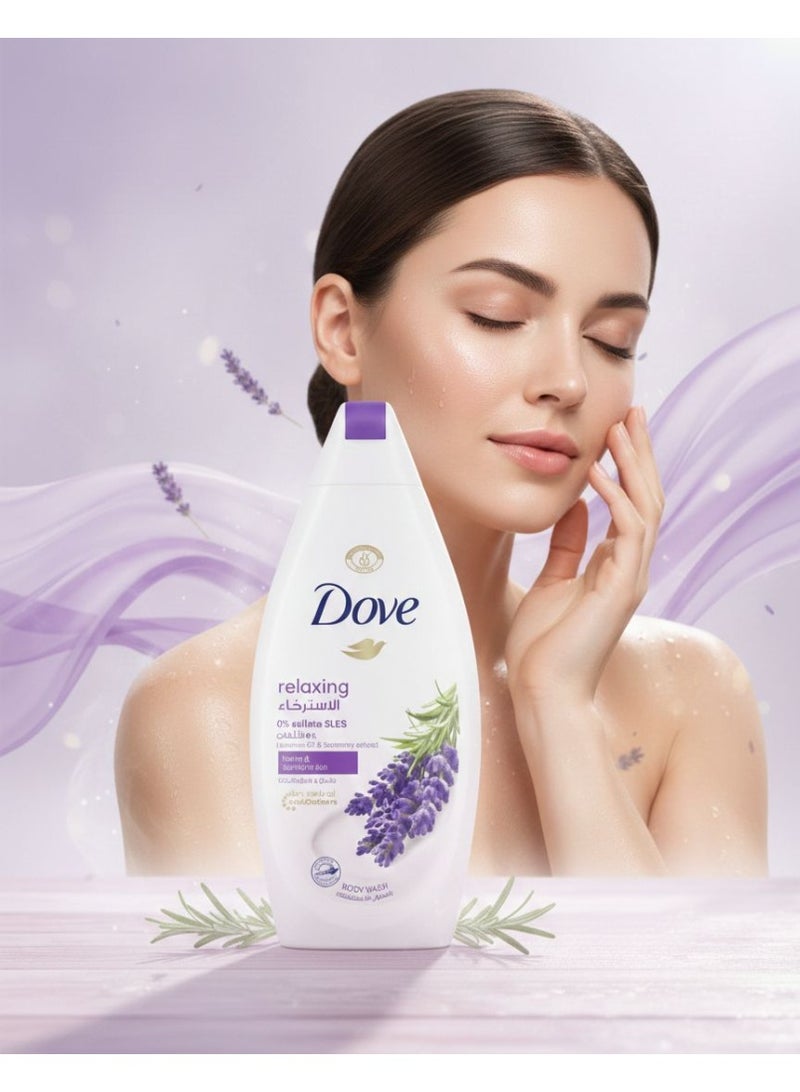 Dove Nourishing Secrets Relaxing Ritual with Lavender Oil & Rosemary Extract Body Wash 500 ML - Image 2