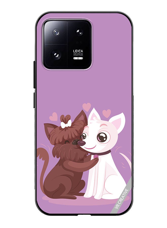 VR CREATIVE Protective Case Cover For Xiaomi 13 Love Bear Design Multicolour - Image 1