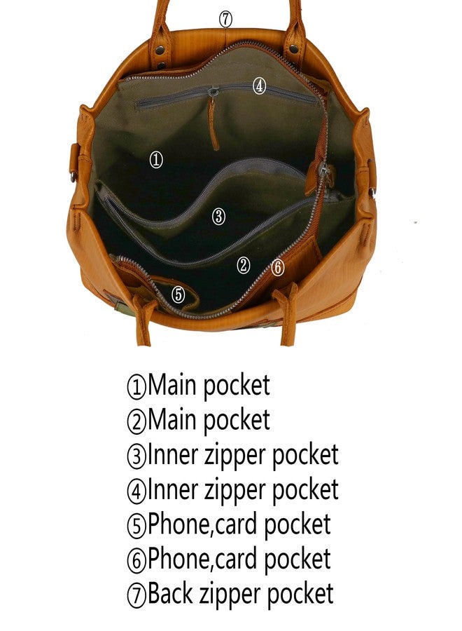 LETEULO Crossbody Bag for Women Leather Hobo Bag Purse and Handbag Large Capacity Shouler Bags Soft - Image 3